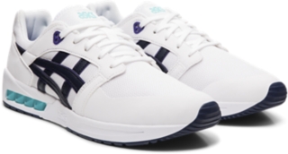 Asics gel outlet saga midnight white