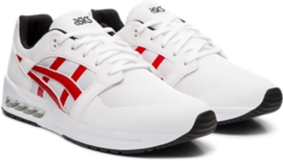 GEL SAGA SOU Men White Classic Red Men s Sportstyle Shoes ASICS United States