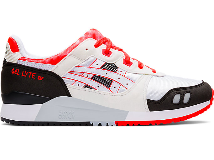 Men's GEL-LYTE III | White/Flash Coral | Sportstyle Shoes | ASICS
