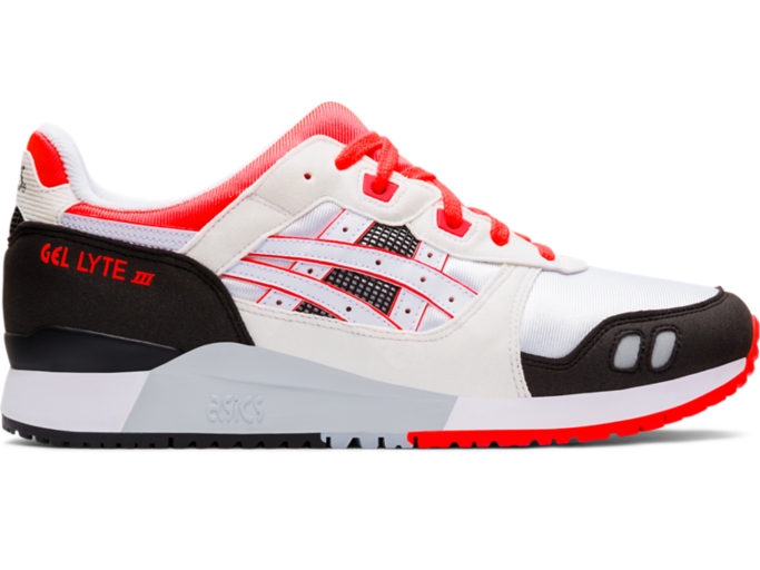 Men's GEL-LYTE III | White/Flash Coral | Sportstyle