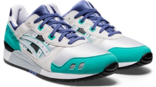 Asics gel lyte outlet iii white grey teal