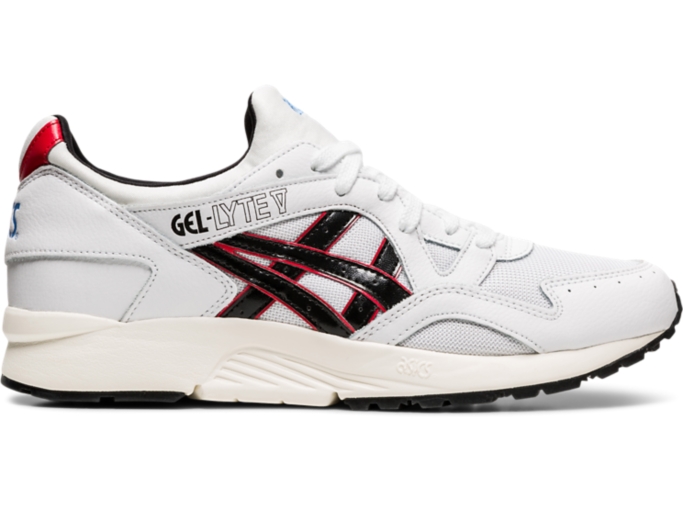 Men s GEL LYTE V White Black Sportstyle Shoes ASICS