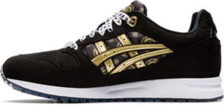 bruscamente germen Preceder Men's GELSAGA | Black/Gold Fusion | Sportstyle Shoes | ASICS