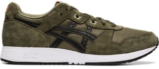 Asics gel lyte green on sale black