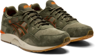 asics gel lyte olive green