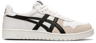 Asics white black on sale