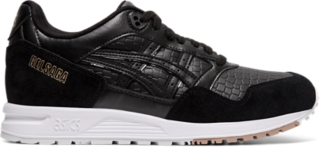 Women s GEL SAGA Black Black Sportstyle Shoes ASICS