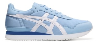 asics women's sneakers blue