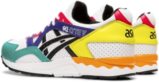 Women S Gel Lyte V White Black Sportstyle Shoes Asics