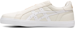 cream slip on sneakers