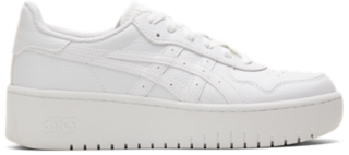 White on sale sneakers asics