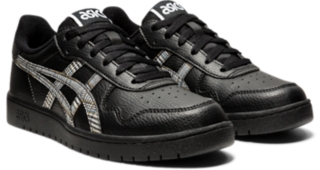 Solid black womens deals asics