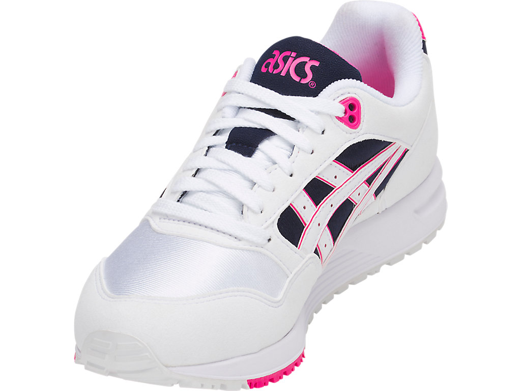 Men's GEL-Saga | White/Pink Glo | Sportstyle Shoes | ASICS