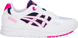 asics gel saga pink glo