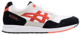 Men's GEL-Saga | White/Flash Coral 