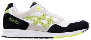 Men's GEL-Saga | White/Flash Yellow | Sportstyle Shoes | ASICS