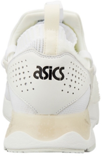 Asics tiger mens gel lyte v sanze knit trainers white/white sale