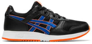 Asics kids sale black shoes