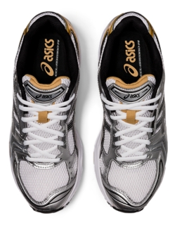 Asics cheap white gold