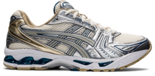 GEL KAYANO 14 Men Cream Pure Silver Herren SportStyle Schuhe ASICS DE