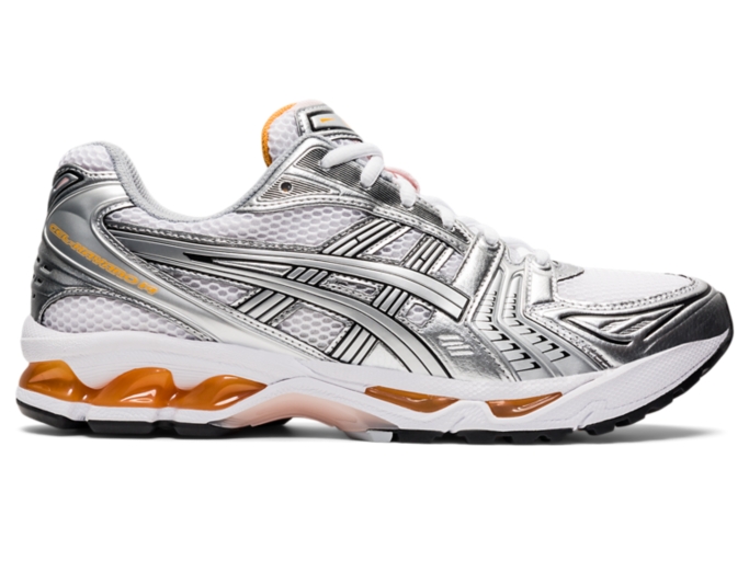 UNISEX GEL-KAYANO 14 | White/Pure Silver | Sportstyle | ASICS