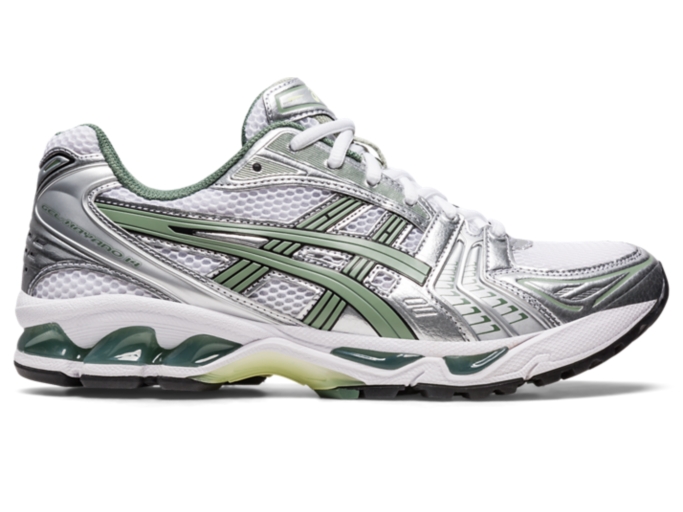 UNISEX GEL-KAYANO 14 | White/Slate Grey | Sportstyle | ASICS