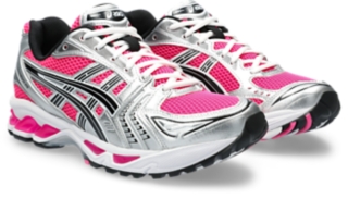 1202A433.700 - zapatillas de running ASICS niño niña constitución fuerte  ritmo bajo talla 41.5 'Pink Glow Black