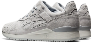 Asics gel lyte iii grey suede sale