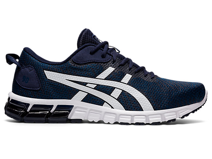Image 1 of 7 of Men's Mako Blue/White GEL-QUANTUM 90 Men's Sportstyle Shoes & Trainers