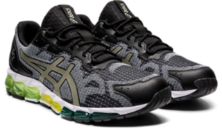 Asics, GEL-Quantum 360 6 Men's Sportstyle Trainers, Black Mono