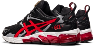 Asics gel quantum outlet 180 red and black