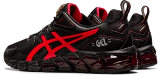 Conciërge Perforatie postkantoor Men's GEL-QUANTUM 180 | Black/Electric Red | Sportstyle Shoes | ASICS