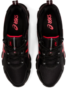 Asics hot sale red black