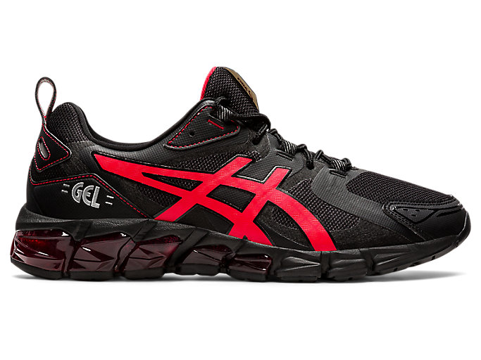 Image 1 of 7 of Men's Black/Electric Red GEL-QUANTUM 180 Men's Sportstyle Shoes