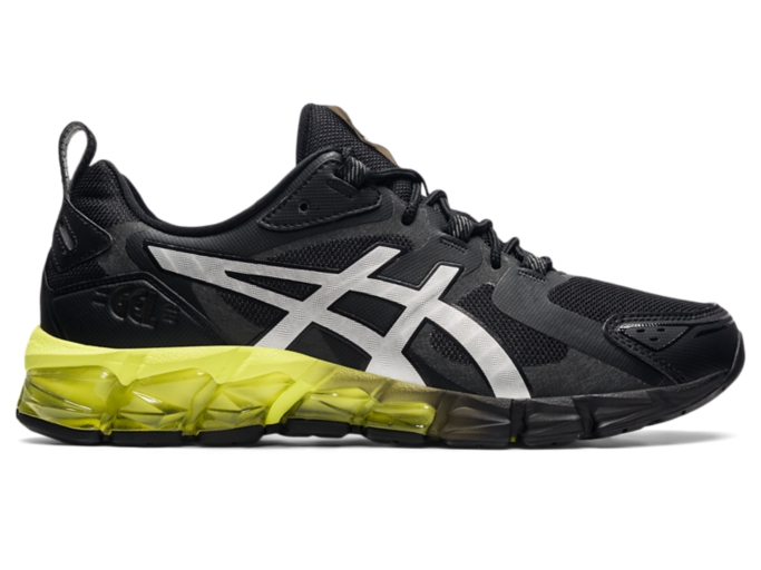 Men's GEL-QUANTUM 180 | Black/Pure Silver | Sportstyle Shoes | ASICS