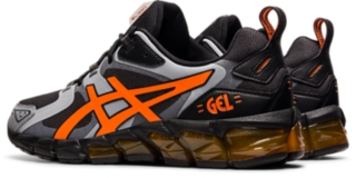 Men s GEL QUANTUM 180 Graphite Grey Marigold Orange Sportstyle