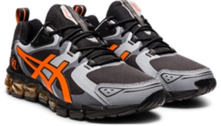 Men s GEL QUANTUM 180 Graphite Grey Marigold Orange Sportstyle