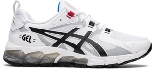 UNISEX GEL QUANTUM 180 6 White Black SportStyle ASICS Outlet DE