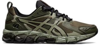 Asics on sale olive green