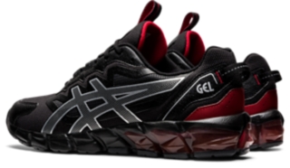 Asics gel quantum shop black and red