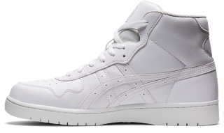 asics white high tops