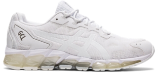 all white asics mens