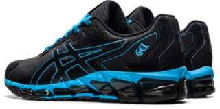 Asics black 2025 and blue