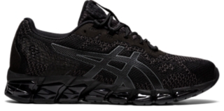 Asics running gel quantum on sale 360 knit trainers in black