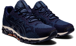 Asics gel quantum shop 360 knit 2 bleu