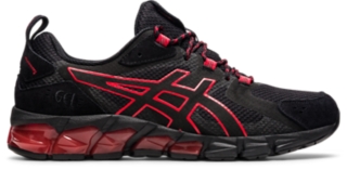 UNISEX GEL-QUANTUM 180 6 | Black/Classic Red | SportStyle | ASICS Outlet IE