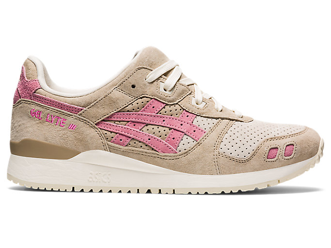 Image 1 of 7 of Men's Wood Crepe/Plum Blossom GEL-LYTE III OG Men's Sportstyle Shoes & Trainers