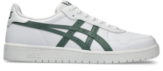 Mens white asics store shoes