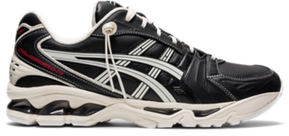 Men's GEL-KAYANO 14 | Black/Cream | Sportstyle Shoes | ASICS