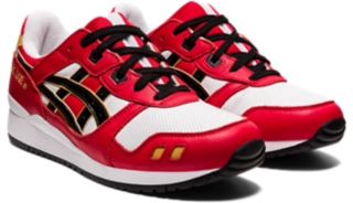 Men's GEL-LYTE III OG, Classic Red/Black, Sportstyle Shoes